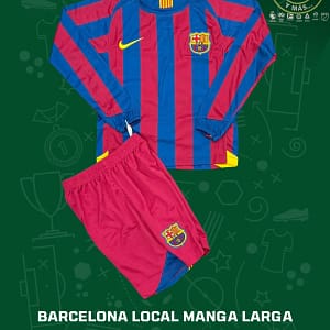 Uniforme de niño del Barcelona de la temporada 2007-08. Jerseys para niños