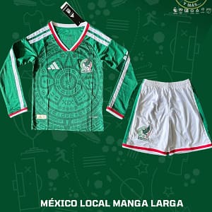Uniforme para niño de la selección mexicana de futbol.
