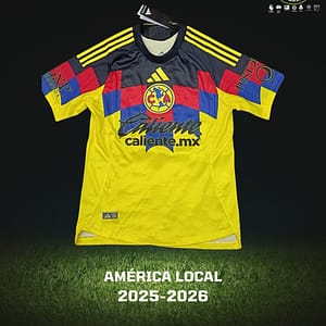 Playera del América para la temporada del futbol mexicano 2025-26.