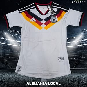 Playera de la Selección de futbol de Alemania con la que jugarán el Mundial de 2026.