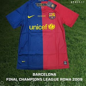 Playera del Barcelona con la que ganaron la Champions de 2009.