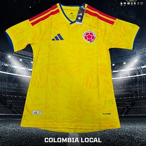 Playera de la Selección de Futbol de Colombia con la que jugará el Mundial 2026.