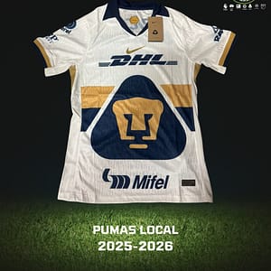Playera de Pachuca para la temporada del futbol mexicano 2025-26.
