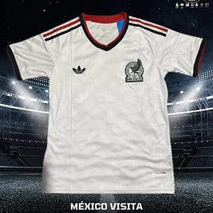 Uniforme de la Selección Mexicana de Futbol para el Mundial 2026, versión visitante.