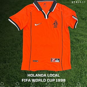 Jersey Retro Holanda Mundial 1998